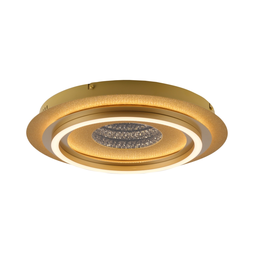JUST LIGHT. 15089-60 - LED Таванно осветително тяло CICHIO LED/36W/230V Ø 40 см златисто