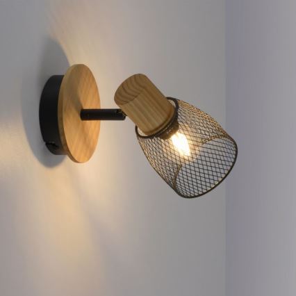 JUST LIGHT. 15191-79 - Спот аплик TAMIS 1xE14/10W/230V бор