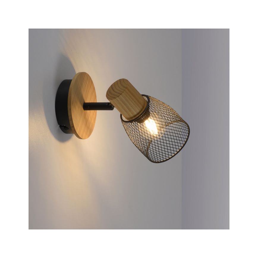 JUST LIGHT. 15191-79 - Спот аплик TAMIS 1xE14/10W/230V бор