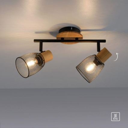 JUST LIGHT. 15192-79 - Спот TAMIS 2xE14/10W/230V