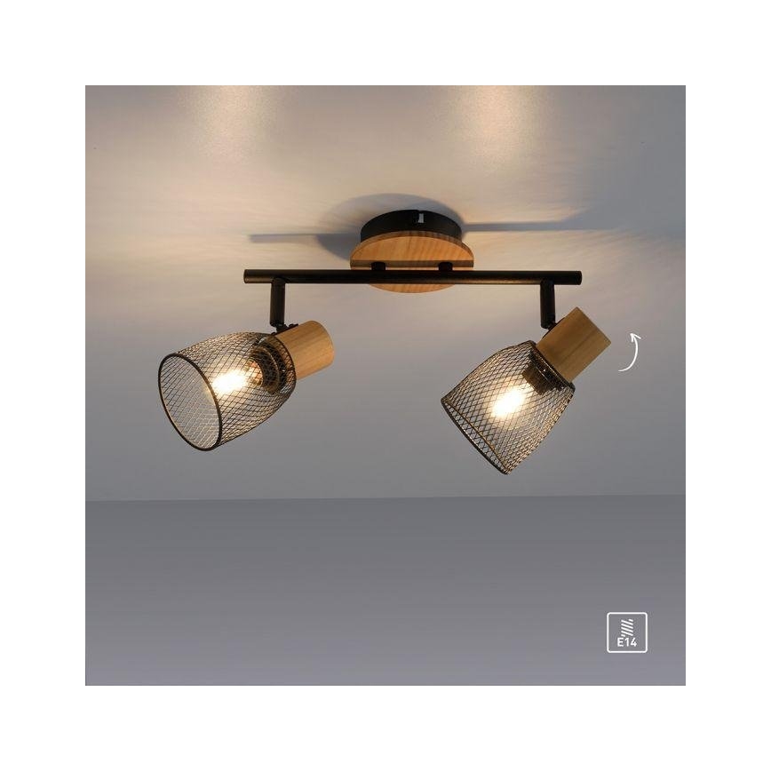 JUST LIGHT. 15192-79 - Спот TAMIS 2xE14/10W/230V