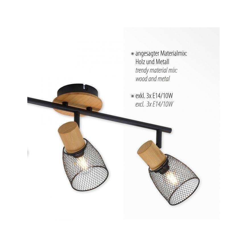 JUST LIGHT. 15193-79 - Спот TAMIS 3xE14/10W/230V
