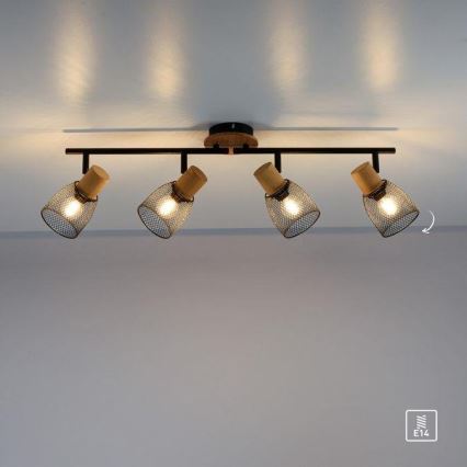 JUST LIGHT. 15194-79 - Спот TAMIS 4xE14/10W/230V