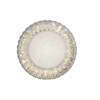JUST LIGHT. 15221-17 - LED таванно осветително тяло KULUNKA LED/32W/230V Ø 37 см лъскав хром