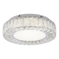 JUST LIGHT. 15221-17 - LED таванно осветително тяло KULUNKA LED/32W/230V Ø 37 см лъскав хром