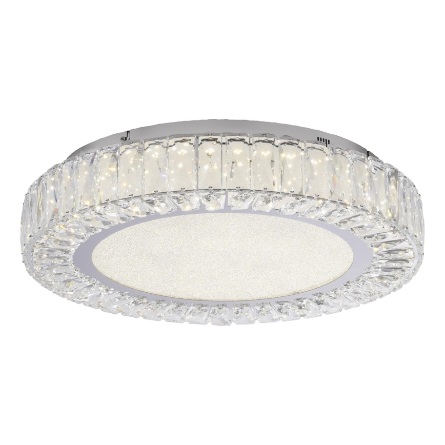 JUST LIGHT. 15222-17 - LED Таванно осветително тяло KULUNKA LED/46W/230V Ø 50 см лъскав хром