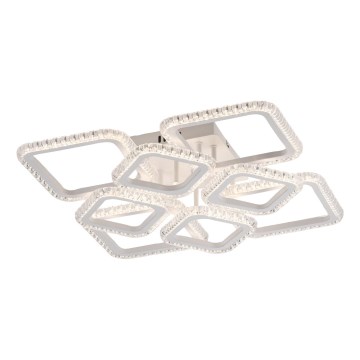 JUST LIGHT. 15269-16 - LED таванно осветително тяло CRYSTALLO LED/43,5W/230V 49x49 см бяло