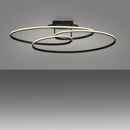 JUST LIGHT. 15321-18 - LED Плафониера LUMACA LED/33W/230V черен