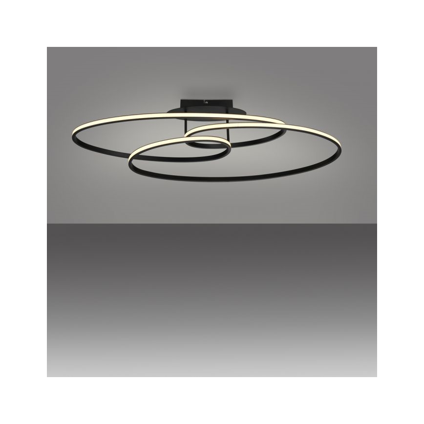 JUST LIGHT. 15321-18 - LED Плафониера LUMACA LED/33W/230V черен