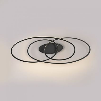 JUST LIGHT. 15321-18 - LED Плафониера LUMACA LED/33W/230V черен