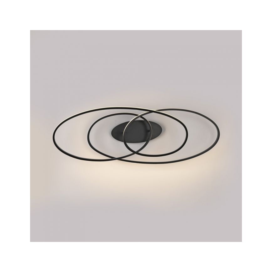 JUST LIGHT. 15321-18 - LED Плафониера LUMACA LED/33W/230V черен