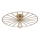 JUST LIGHT. 15636-60 - Плафон SPIKE 1xE27/40W/230V Ø 50 см месинг