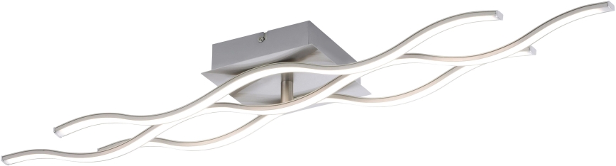 JUST LIGHT. 16266-55 - LED RGB Димируем плафон LOLA WAVE LED/30W/230V 2700-5000K + дистанционно управление