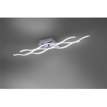 JUST LIGHT. 16266-55 - LED RGB Димируем плафон LOLA WAVE LED/30W/230V 2700-5000K + дистанционно управление