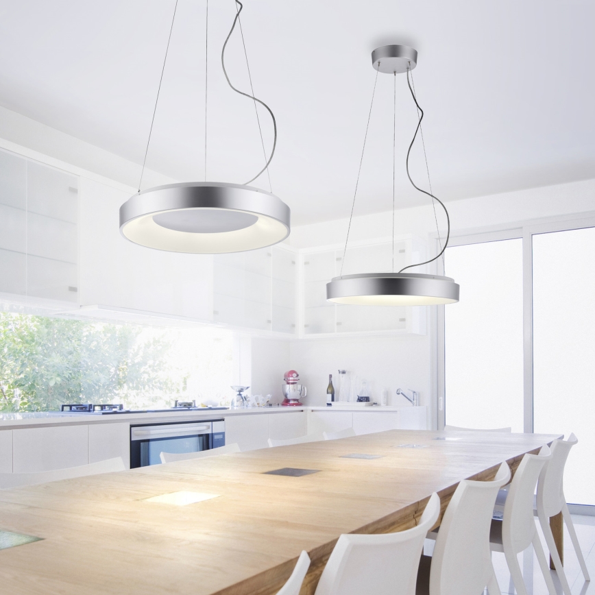 JUST LIGHT. 17075-21 - LED Димируем пендел KETO ANIKA LED/26,5W/230V 2700-5000K + дистанционно управление