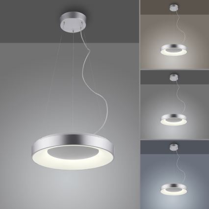 JUST LIGHT. 17075-21 - LED Димируем пендел KETO ANIKA LED/26,5W/230V 2700-5000K + дистанционно управление