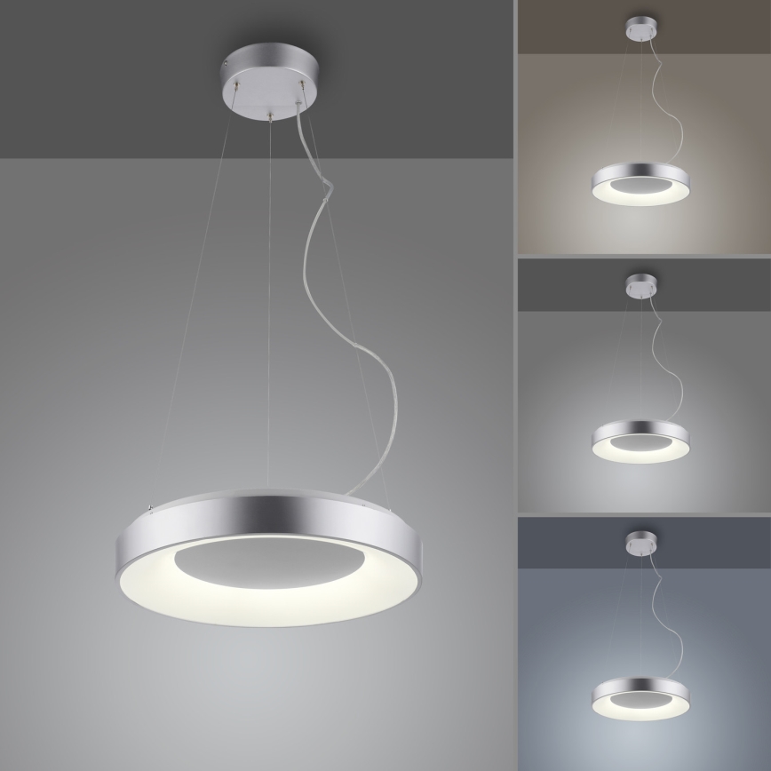 JUST LIGHT. 17075-21 - LED Димируем пендел KETO ANIKA LED/26,5W/230V 2700-5000K + дистанционно управление