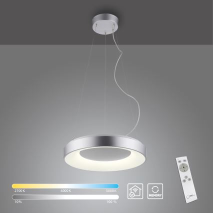 JUST LIGHT. 17075-21 - LED Димируем пендел KETO ANIKA LED/26,5W/230V 2700-5000K + дистанционно управление