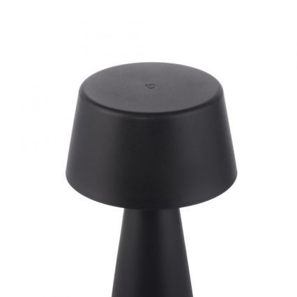 JUST LIGHT. 19260-18 - LED Димируем докосване екстериорен лампа ABERA LED/3W/3,7V 2000 mAh USB IP54 черен