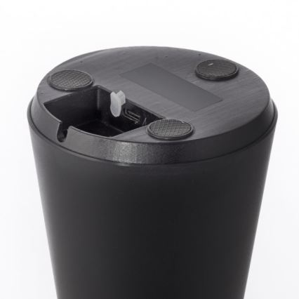 JUST LIGHT. 19260-18 - LED Димируем докосване екстериорен лампа ABERA LED/3W/3,7V 2000 mAh USB IP54 черен
