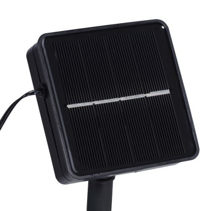 JUST LIGHT. 19971-18 - LED RGB соларна лента TEANIA LED/3,7V 5 m 1200 mAh IP44 черен