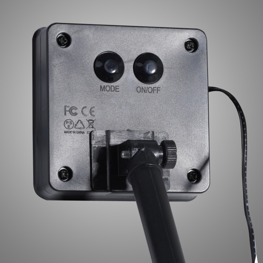 JUST LIGHT. 19971-18 - LED RGB соларна лента TEANIA LED/3,7V 5 m 1200 mAh IP44 черен