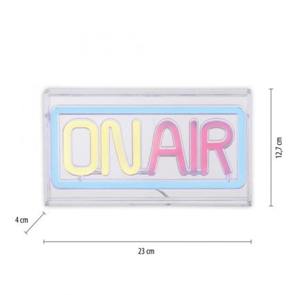 JUST LIGHT. 85013-70 - LED Неон маса декорация NEON LED/4W/5V On Air