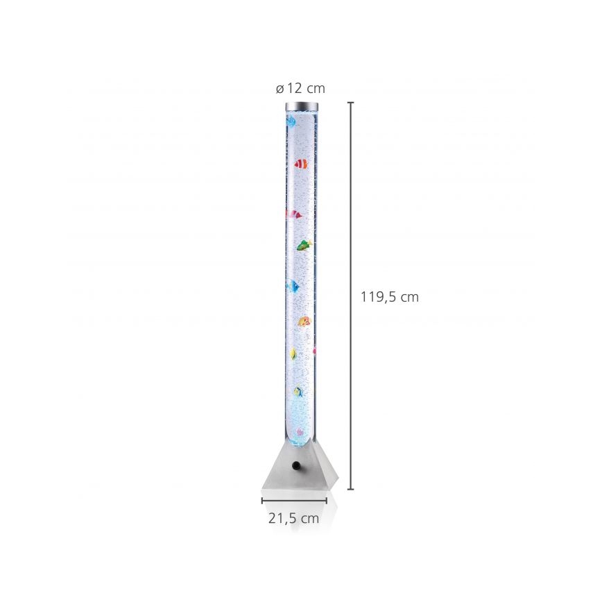 JUST LIGHT. 85106-55 - LED RGB Декоративен лампион AVA 12xLED/0,06W/230V