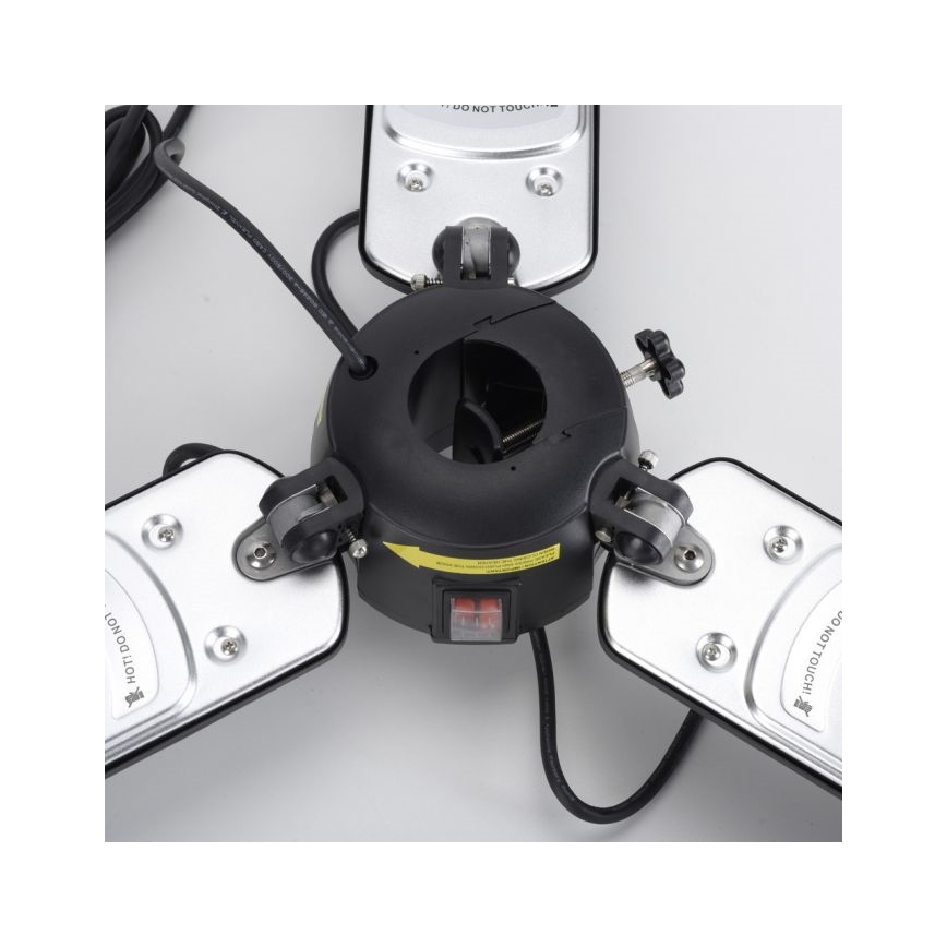 JUST LIGHT. 99513-18 - Екстериорен подгряващ елемент GLOW 3x650W/1300W/2000W/230V IP34
