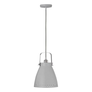 JUST LIGHT. L11160-16 - Пендел EVA 1xE27/60W/230V Ø 26,5 сив