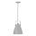 JUST LIGHT. L11160-16 - Пендел EVA 1xE27/60W/230V Ø 26,5 сив