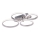 JUST LIGHT. L16271-55 - LED RGBW Димируем плафон JOHANNA LOLASMART LED/24W/230V 2700-5000K + дистанционно управление