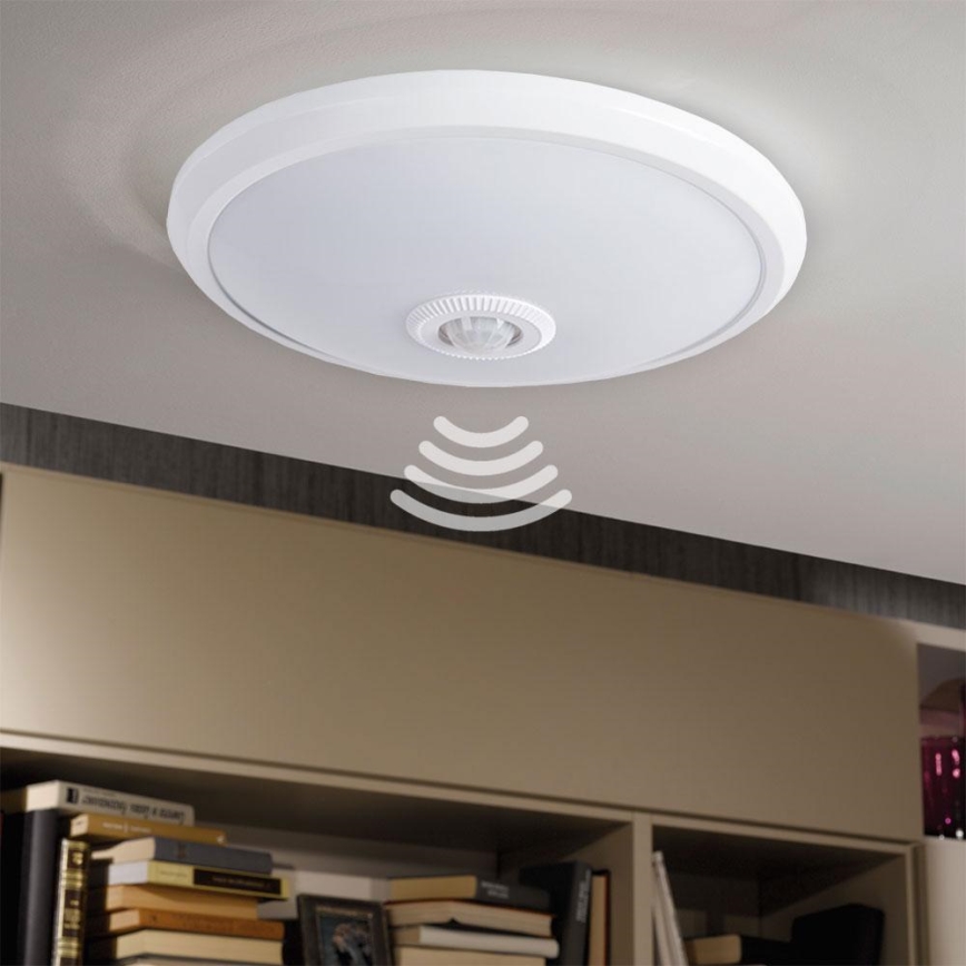 LED плафониера със сензор LED/14W/230V 4000K