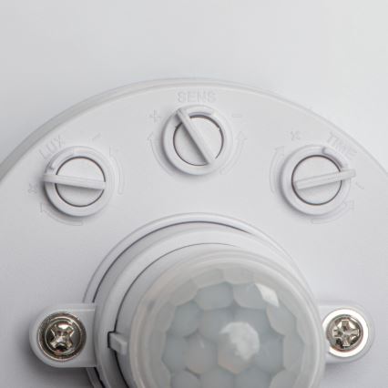 LED таванно осветително тяло със сензор за движение и здрач FOGLER LED/24W/230V Ø 38 см