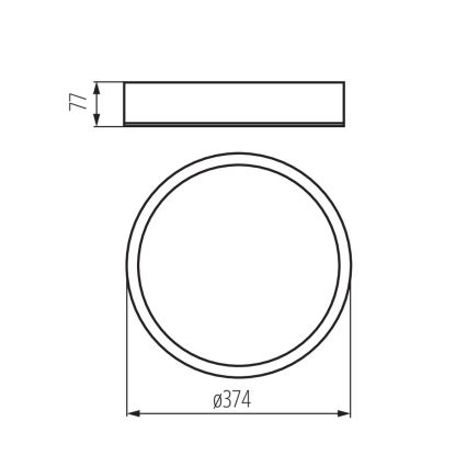 Плафон JASMIN 2xE27/20W/230V бор ø 37,5 см венге