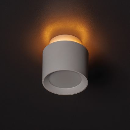 LED точково осветително тяло SONOR LED/6W/230V 3000/4000/5700K + LED/1,5W 2200K Ø 9 см, бяло