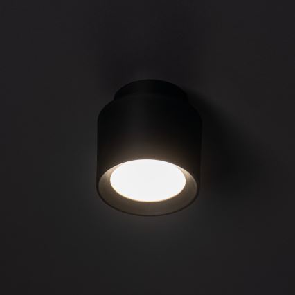 LED точково осветително тяло SONOR LED/6W/230V 3000/4000/5700K + LED/1,5W 2200K диам. 9 см черно