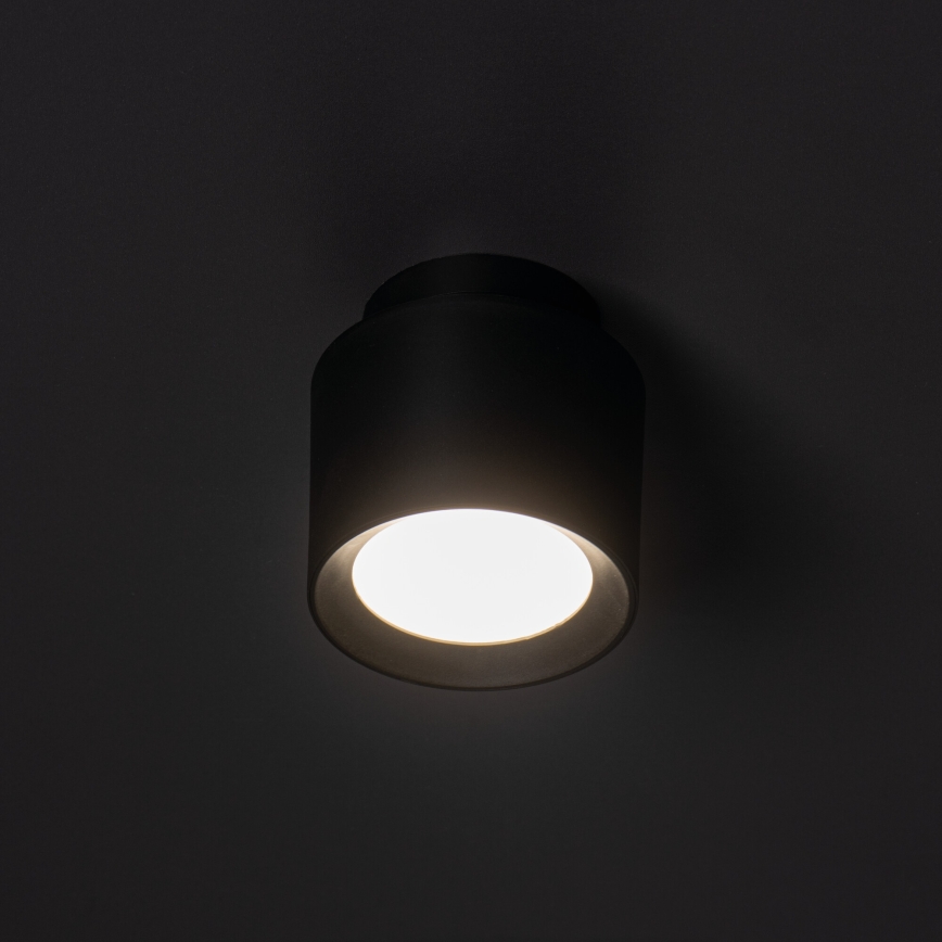 LED точково осветително тяло SONOR LED/6W/230V 3000/4000/5700K + LED/1,5W 2200K диам. 9 см черно