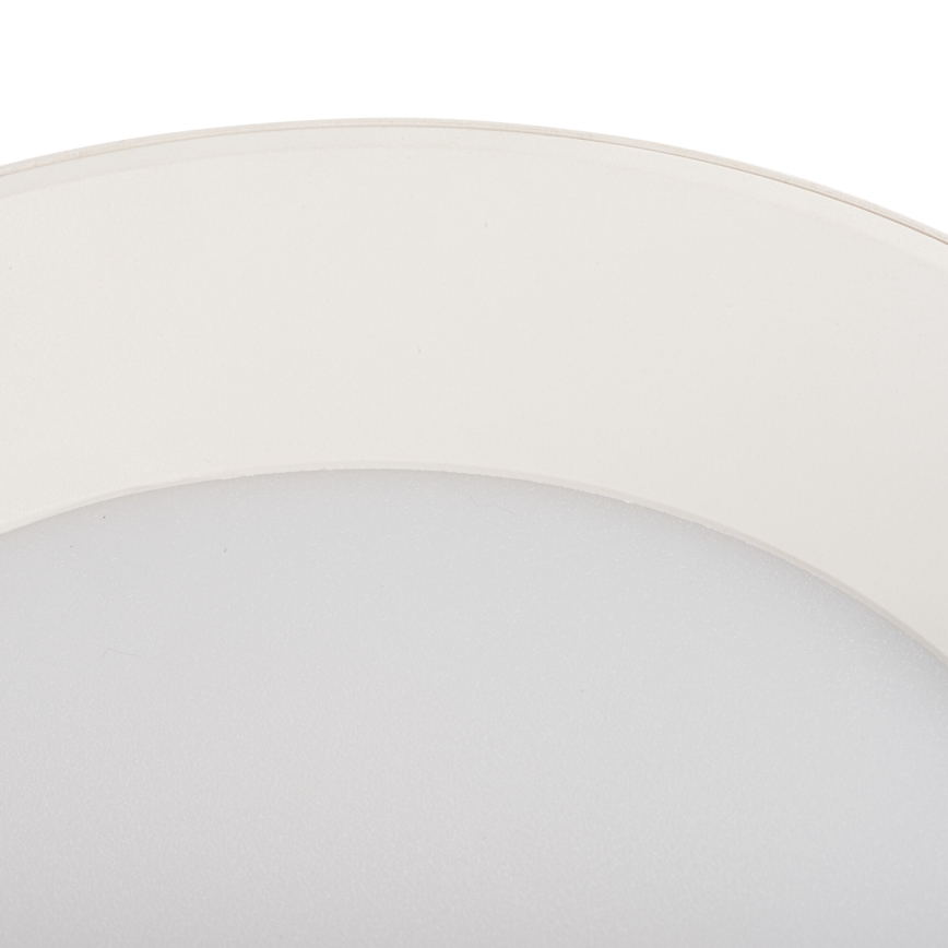 LED точково осветително тяло SONOR LED/12W/230V 3000/4000/5700K + LED/1,5W 2200K Ø 14 см бяло