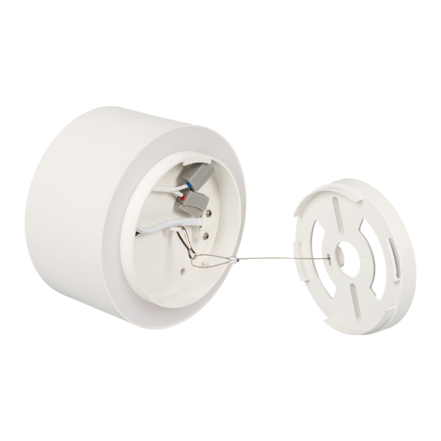 LED точково осветително тяло SONOR LED/12W/230V 3000/4000/5700K + LED/1,5W 2200K Ø 14 см бяло