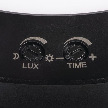 LED Таван/лампа за окачен таван със сензор за движение 2в1 ERGA LED/17W/230V 3000/4000/6500K черен