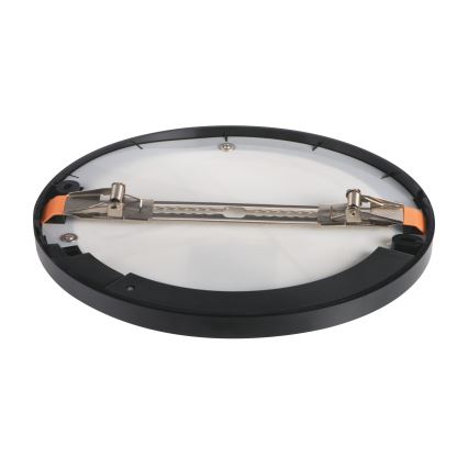 LED Таван/лампа за окачен таван със сензор за движение 2в1 ERGA LED/17W/230V 3000/4000/6500K черен