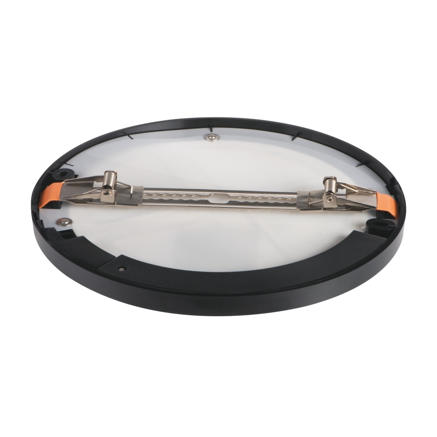 LED таванно/вградено осветително тяло с датчик за движение 2в1 ERGA LED/17W/230V 3000/4000/6500K черно