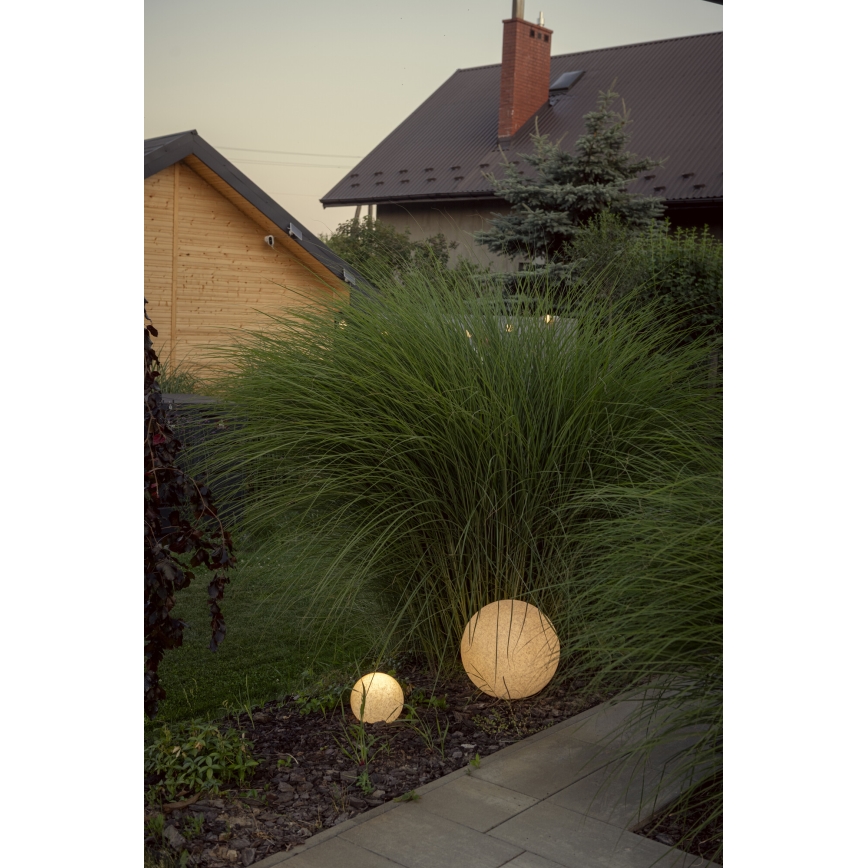 Външна лампа STONO 1xE27/15W/230V Ø 20 см IP65