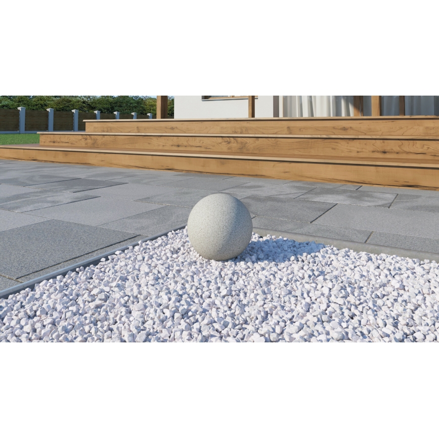 Външна лампа STONO 1xE27/15W/230V Ø 20 см IP65