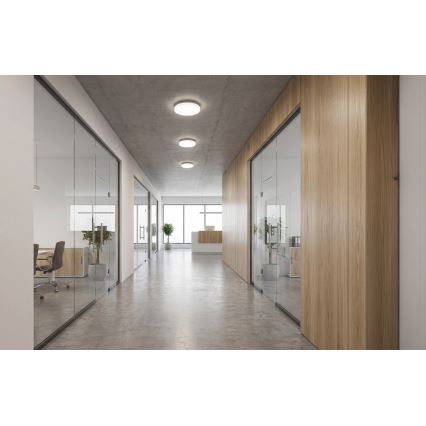 LED плафон VARSO LED/22/30W/230V 3000/4000/6500K Ø 33 см IP54