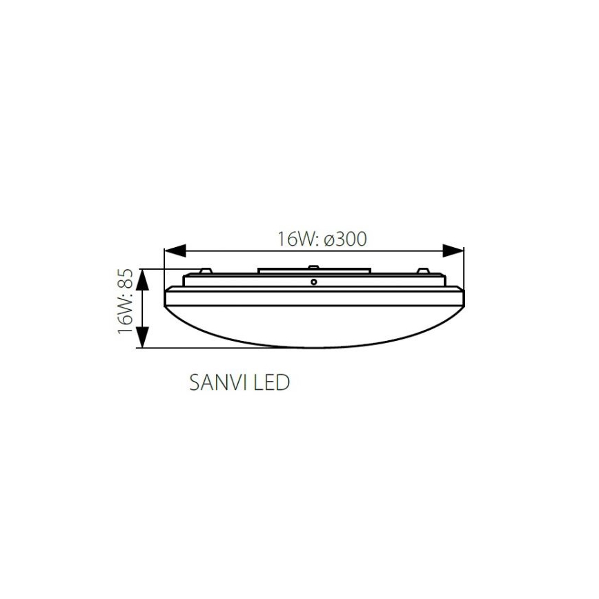 LED Димируема лампа LED/16W/230V