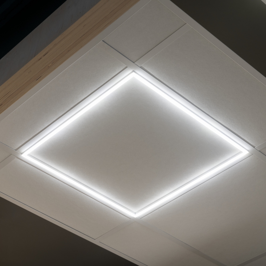 LED Рамка за вграждане AVAR LED/32W/230V 3000/4000/6500K 59x59 см