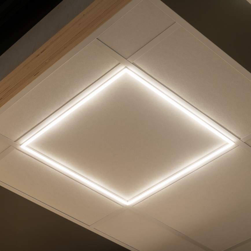 LED Рамка за вграждане AVAR LED/32W/230V 3000/4000/6500K 59x59 см