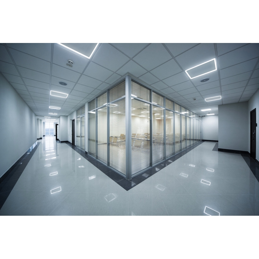 LED Рамка за вграждане AVAR LED/32W/230V 3000/4000/6500K 59x59 см